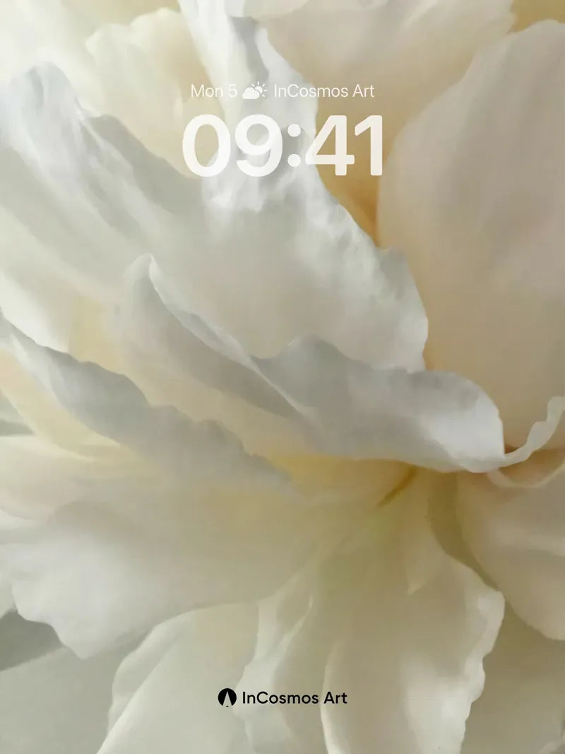 Silken Hush Wallpaper with Petal Veils