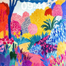 Electric Garden Wallpaper with Chromatic Blooms wallpaper for iPhone, iPad & Mac