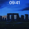 Nocturnal Stonehenge Wallpaper with Celestial Hush wallpaper for iPhone, iPad & Mac