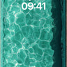 Aquatic Lattice Wallpaper with Sunlit Veins wallpaper for iPhone, iPad & Mac
