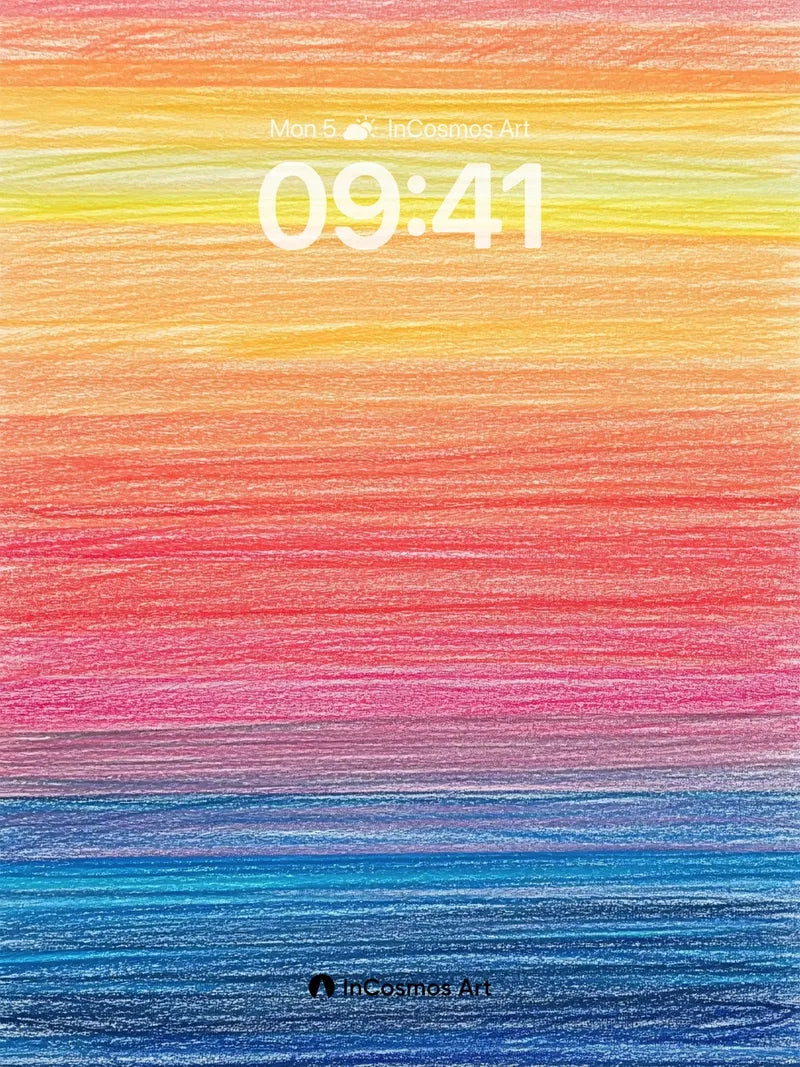 Sunset Hush Wallpaper with Horizon Breath