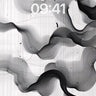 Ink Veil Wallpaper with Grid Echoes wallpaper for iPhone, iPad & Mac