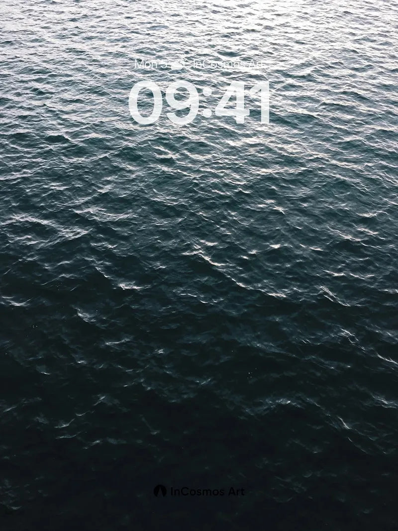 Midnight Tides Wallpaper with Silver Breath