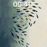 Whispering Fish School Abstract Wallpaper wallpaper for iPhone, iPad & Mac