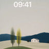 Serene Landscape Minimalist Wallpaper wallpaper for iPhone, iPad & Mac