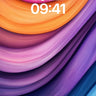 Luminous Wave Wallpaper with Liquid Light wallpaper for iPhone, iPad & Mac