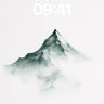 Serenity Peak Wallpaper in Ethereal Mist wallpaper for iPhone, iPad & Mac