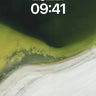 Serenity Shoreline Wallpaper with Algae Bloom wallpaper for iPhone, iPad & Mac