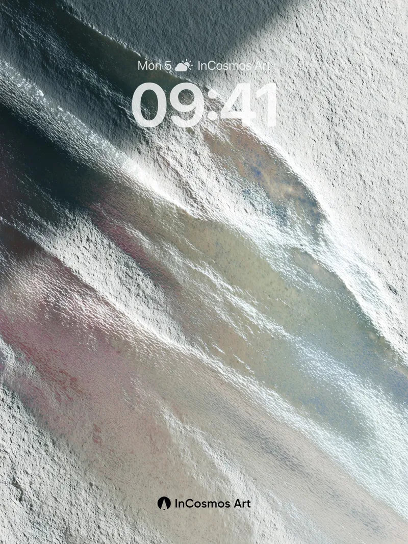 Silken Shadow Wallpaper with Liquid Light