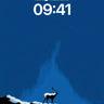 Silent Frost Wallpaper with Starlit Stag wallpaper for iPhone, iPad & Mac