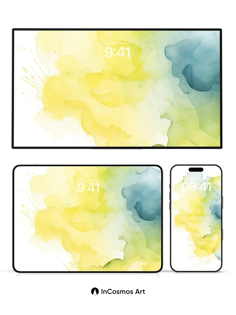 Luminous Bloom Wallpaper with Ethereal Hues