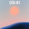 Serene Horizon Wallpaper with Soft Gradient Hues wallpaper for iPhone, iPad & Mac