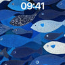 Deep Sea Whisper Wallpaper with Polka-Dot Fish wallpaper for iPhone, iPad & Mac