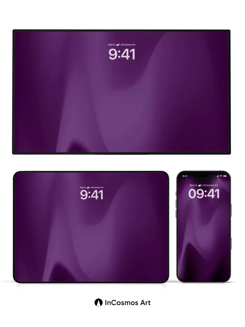 Velvet Shadow Wallpaper with Ethereal Light Veins