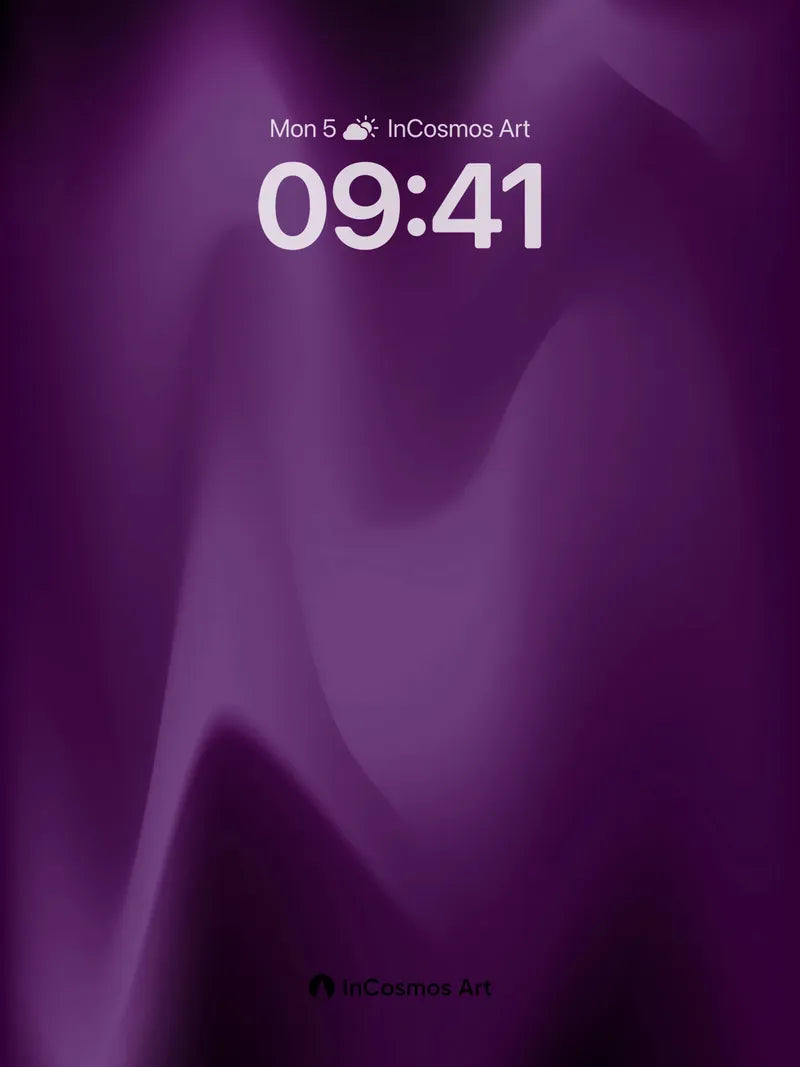 Velvet Shadow Wallpaper with Ethereal Light Veins