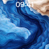 Deep Currents Wallpaper with Agate Veins wallpaper for iPhone, iPad & Mac