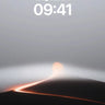 Luminous Ridge Wallpaper with Ethereal Veil wallpaper for iPhone, iPad & Mac