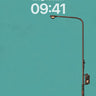 Quiet Walk Wallpaper with Turquoise Sky wallpaper for iPhone, iPad & Mac