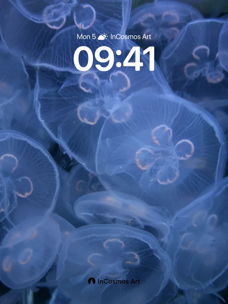 Luminous Drift Wallpaper with Ethereal Veils wallpaper for iPhone, iPad & Mac
