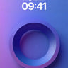 Luminous Void Wallpaper with Floating Ring wallpaper for iPhone, iPad & Mac