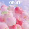Gleaming Apple Bloom Wallpaper with Crystal Dew wallpaper for iPhone, iPad & Mac