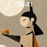 Serene Moonlight Wallpaper with Cookie Offering wallpaper for iPhone, iPad & Mac