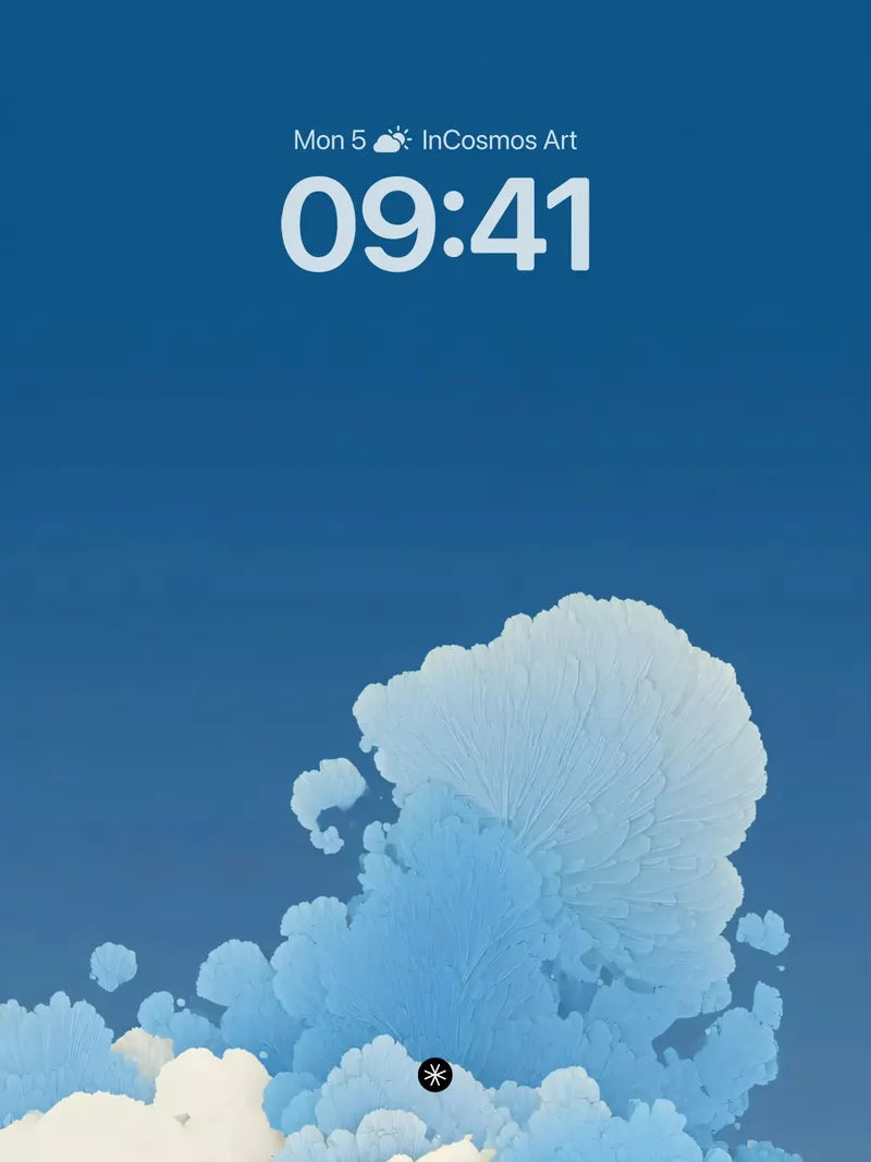 Ethereal Coral Cloud Gradient Flow Wallpaper wallpaper for iPhone, iPad & Mac
