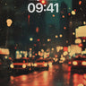 Neon Rain Wallpaper with City Pulse wallpaper for iPhone, iPad & Mac