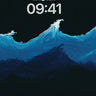 Midnight Ocean Waves Wallpaper wallpaper for iPhone, iPad & Mac