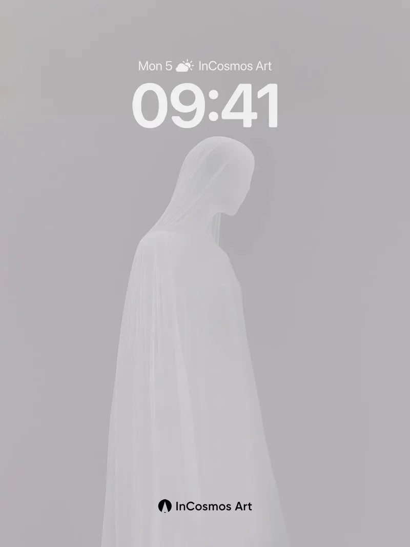 Serenity Veil Wallpaper with Ethereal Drift