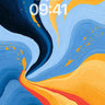 Abstract Flowing Colors Wallpaper wallpaper for iPhone, iPad & Mac