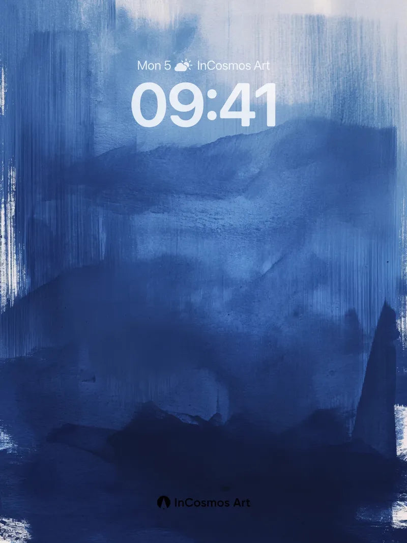 Mist Veil Wallpaper with Inked Depths