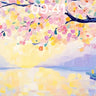 Serenity Bloom Wallpaper with Golden Reflections wallpaper for iPhone, iPad & Mac