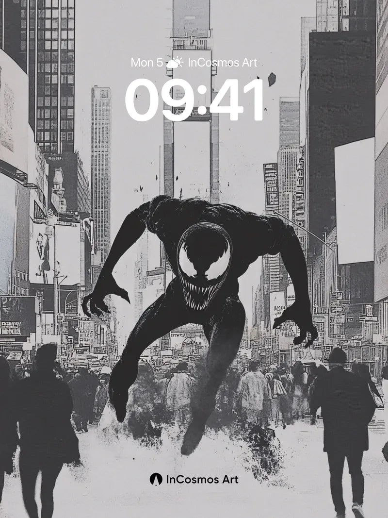 Shadow Surge Wallpaper with Urban Chaos