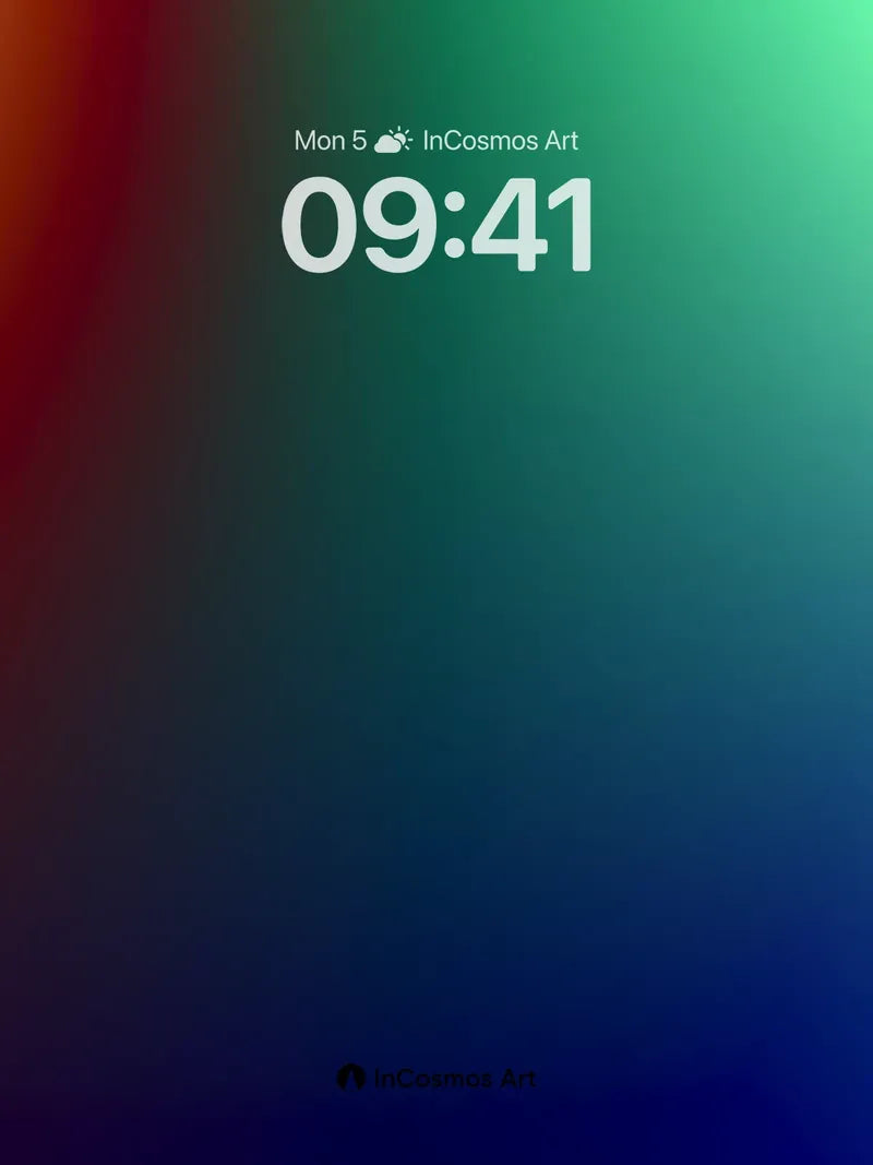 Spectral Hush Wallpaper with Color Breath