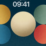 Retro Gradient Spheres Wallpaper wallpaper for iPhone, iPad & Mac