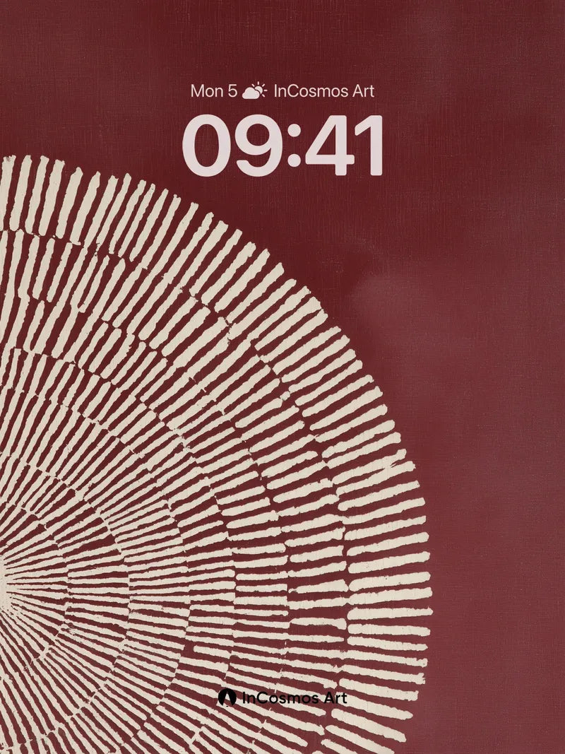 Sonic Spiral Wallpaper with Textured Echo