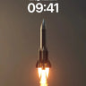 Ascendant Fire Wallpaper with Celestial Trail wallpaper for iPhone, iPad & Mac
