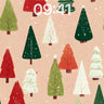 Whimsical Forest Wallpaper with Snow-Dusted Trees wallpaper for iPhone, iPad & Mac