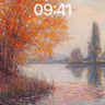 Autumn Hush Wallpaper with Golden Reflections wallpaper for iPhone, iPad & Mac