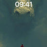 Serpentine Sky Wallpaper with Cloud-Formed Dragon wallpaper for iPhone, iPad & Mac