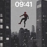 Urban Web Weave Wallpaper with Midnight Leap wallpaper for iPhone, iPad & Mac