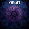 Cosmic Lattice Wallpaper with Nebula Veins wallpaper for iPhone, iPad & Mac