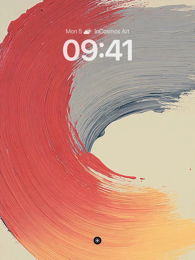 Sunset Wave Gradient Wallpaper wallpaper for iPhone, iPad & Mac