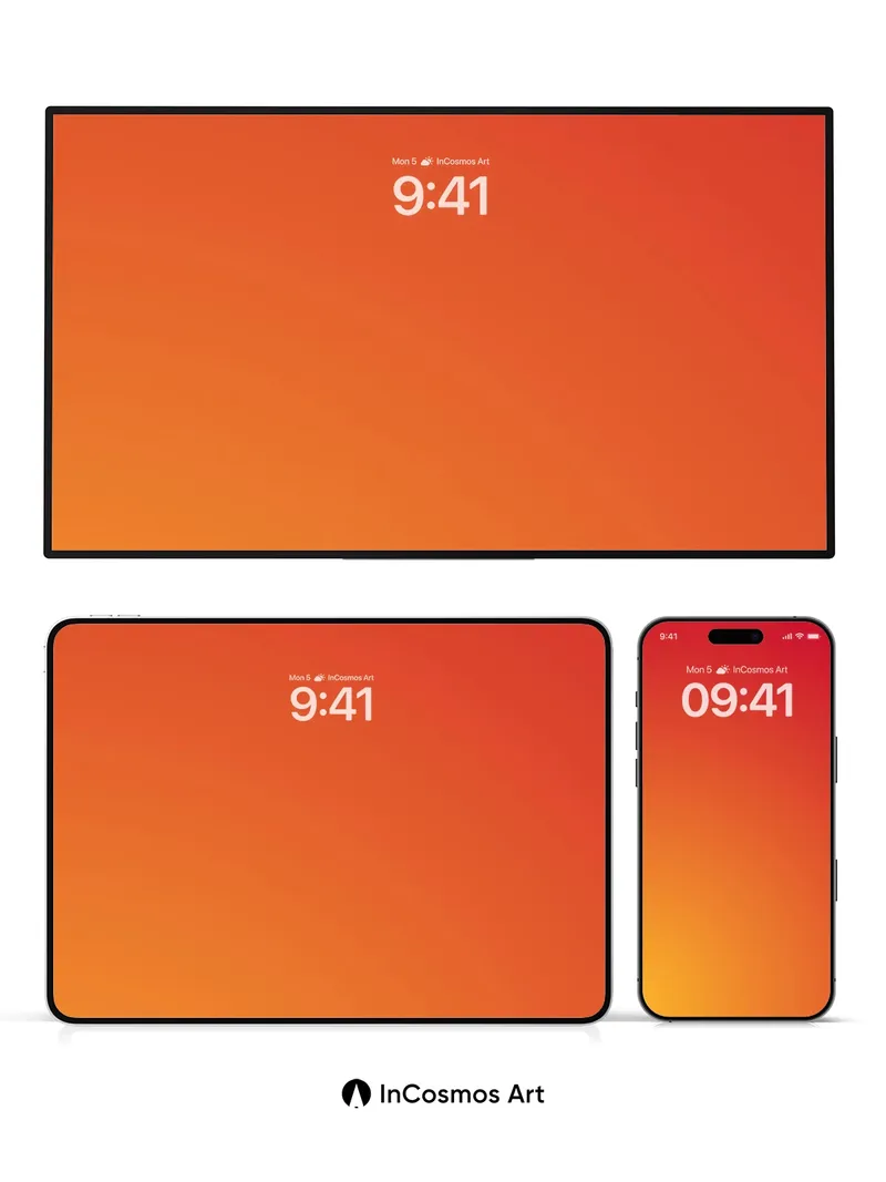 Warmth Drift Wallpaper with Golden Hush