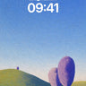 Serene Horizon Wallpaper with Velvet Trees wallpaper for iPhone, iPad & Mac