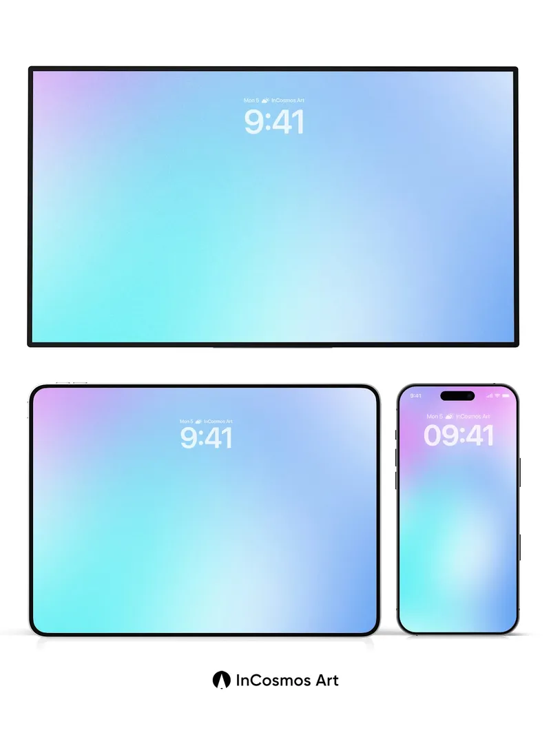 Luminous Haze Wallpaper with Ethereal Gradient