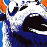 Screaming Mountain Goat Wallpaper with Pop Art Fury wallpaper for iPhone, iPad & Mac