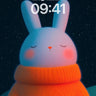 Stellar Hush Wallpaper with Knitted Warmth wallpaper for iPhone, iPad & Mac