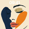 Silent Contour Wallpaper with Shadowed Lines wallpaper for iPhone, iPad & Mac